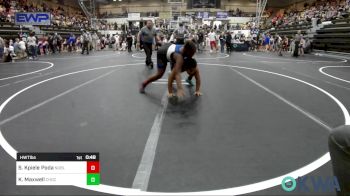 Rr Rnd 2 - Serenity Kpiele Poda, Noble Takedown Club vs Kenden Maxwell, Choctaw Ironman Youth Wrestling