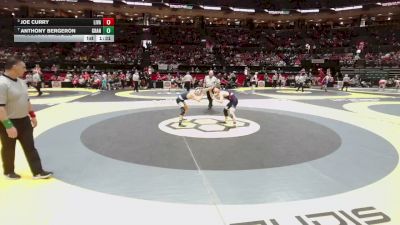 126 lbs Quarters - Anthony Bergeron, Granville vs Joe Curry, Licking Valley