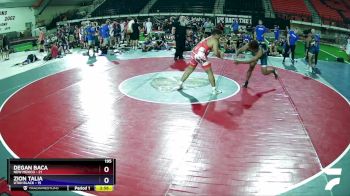 195 lbs Semis & Wb (16 Team) - Degan Baca, New Mexico vs Zion Talia, Utah Black