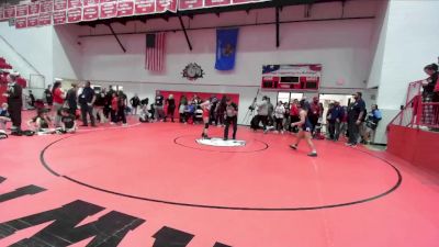 HS 115 lbs 3rd Place Match - Marli Arbona, PONCA CITY vs Lizzy Pryor, CHANDLER