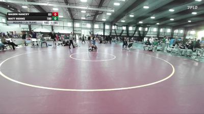 157 lbs Round 7 (8 Team) - Masen Hancey, Box Elder B vs Matt Riding, Timpanogos B