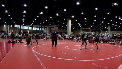 100 lbs Round 3 (4 Team) - Jozlynn Stewart, BRAWL Black vs Lydia Pruitt, Alabama Elite Gold
