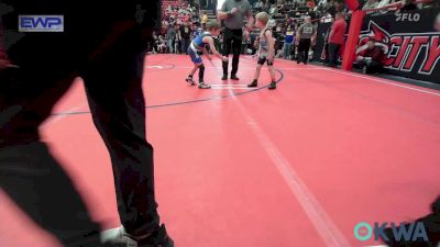 52 lbs Round Of 16 - Braven Enders, Kansas Young Guns vs Xander Cermak, Perry Wrestling Academy