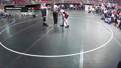 140 lbs Cons. Round 2 - Noah Schaffner, Wrestling With Character vs Brodie Ellingson, 2TG