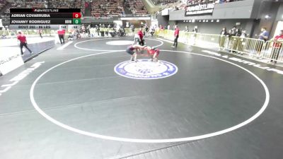 86 lbs Cons. Sub-rd Of 16 - Adrian Covarrubia vs Jovanny Rodriguez, Rancho Buena Vista High School Wrestling