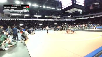 120 lbs Cons. Round 2 - Gideon Ryder, Shorecrest vs Alfonso Barajas, Eisenhower