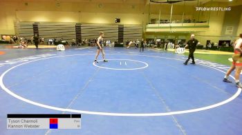 132A kg Semifinal - Tyson Charmoli, Pinnacle vs Kannon Webster, Illinois