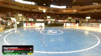 132 lbs Cons. Round 3 - Millie Anderson, Casteel vs Addison Lee, Canyon Del Oro