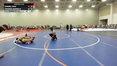 120 lbs Round Of 128 - Johnnel Leiva, FL vs Vincenzo Mannello, NY