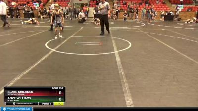 72 lbs Cons. Round 3 - Blake Kirchner, WF Of Cleveland vs Anze Williams, Hudson WC