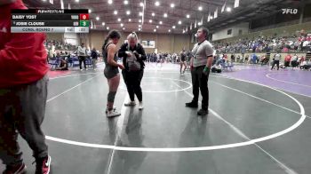 130 lbs Cons. Round 7 - Daisy Yost, Yukon vs Josie Clouse, Gardner Edgerton
