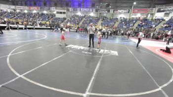 61 lbs Consolation - Cavin Gabel, Eaton vs Cash Burns, Montrose Wrestling Club