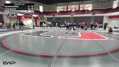 110 lbs Consi Of 8 #2 - Dalanagi Smoke, Jay HS vs Kylie Waffle, Bixby Girls HS