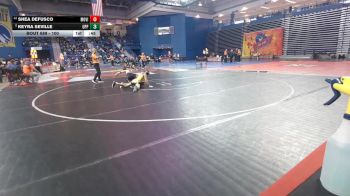 100 lbs Cons. Round 6 - Keyra Seville, Upper Perkiomen vs Shea DeFusco, Mountain ViewHS