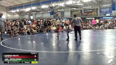 50 lbs Round 3 (10 Team) - Abel Wesolowski, Panhandle Punishers vs Camdon Neutz, TN Elite