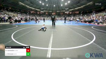 43 lbs Quarterfinal - Remmi Schwahn, Chandler Takedown Club vs Jaxon Ditmore, Dark Cloud Wrestling Club