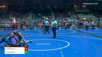 145 lbs Prelims - Ryland Whitworth, Genesis vs David Covington, Blue T Panthers