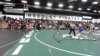 113 lbs Cons. Round 2 - Jonathan Davis, Firebaugh vs Alan Taing, Stockdale