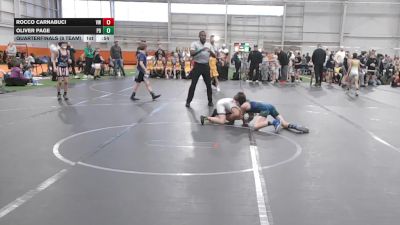 76 lbs Quarterfinals (8 Team) - Rocco Carnabuci, Valor Wrestling vs Oliver Page, Potentially Dangerous