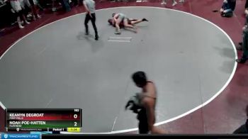 182 lbs Quarterfinal - Noah Poe-Hatten, Flathead vs Keanyn DeGroat, Post Falls