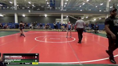 80 lbs Round 5 (6 Team) - Tripp Farrington, Columbus St. Francis Desales vs Giovanni Brunst, St. Edward