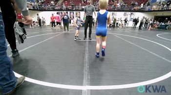 60 lbs Consi Of 8 #2 - Olin Sweeney, Noble Takedown Club vs Rhett Mudgett, Choctaw Ironman Youth Wrestling