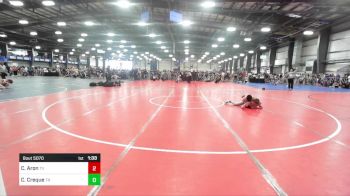 126 lbs Round Of 128 - Caio Aron, TX vs Chase Creque, TN