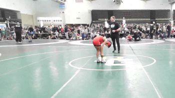 77 lbs Rr Rnd 5 - Parker Falcone, All I See Is Gold Academy Stars - ESC vs Ryder Kim, RedNose Wrestling School - ESC