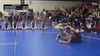 138 lbs Champ. Round 1 - Evan McMahon, Union, LaPorte City vs Brady Brasch, Don Bosco