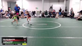 50 lbs Round 5 (6 Team) - Isabella Zaak, Misfits Strength vs Eva Encarnacion, Finger Lakes Elite