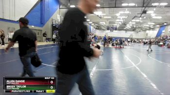 116 lbs Champ. Round 2 - Allen Dansie, Salt Lake City vs Brody Taylor, Team Prestige