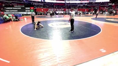 2A 144 lbs Cons. Round 1 - Landon VanAcker, Belvidere (H.S.) vs Ben Capitosti, Mattoon