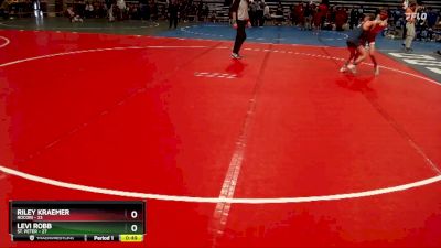 102 lbs Semis & 1st Wrestleback (8 Team) - Levi Robb, St. Peter vs Riley Kraemer, Rocori