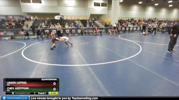 53 lbs Quarterfinal - Chev Addyman, MN vs Jaxon Liffrig, MN