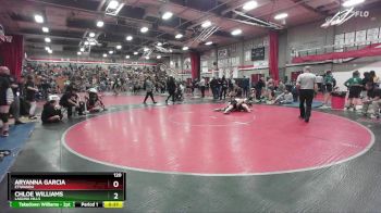 120 lbs Cons. Round 2 - Chloe Williams, Laguna Hills vs Aryanna Garcia, Etiwanda