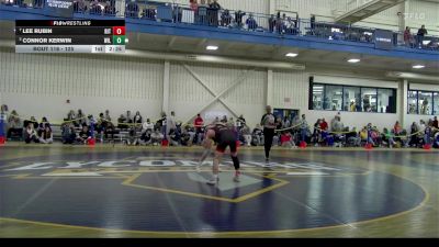 125 lbs Quarterfinal - Lee Rubin, RIT vs Connor Kerwin, Wilkes