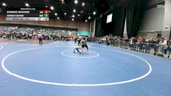 138 lbs Champ. Round 1 - Jordan Bayne, Rancho Bernardo vs Domingo Martinez, Live Oak