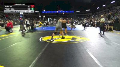 285 lbs Consi Of 16 #2 - Hung Vo, Silver Creek (CC) vs Troy Ceja, Pitman (SJ)