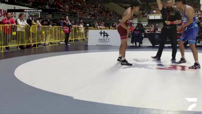 All Cadet Boys Freestyle Upper - 144 lbs Cons. Round 2 - Sebastian Arias, Brawley Wrestling Academy vs Sebastian Rodriguez, Coachella Valley Wrestling Club