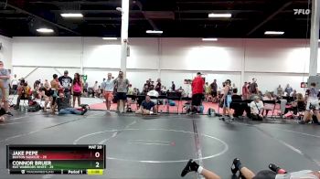 96 lbs Round 2 (4 Team) - Jake Pepe, Buxton Squeeze vs Connor Bruer, Mat Warriors White