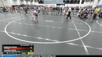 113 lbs Cons. Round 2 - Massimo Ortiz, Church Boyz Wrestling Club vs Spencer Prado, Wisconsin