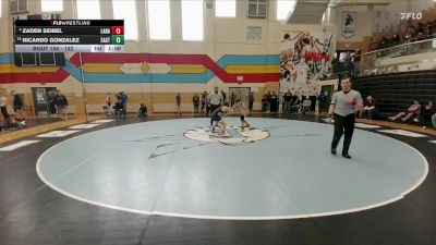 132 lbs Cons. Round 3 - Zaden Seibel, Laramie vs Ricardo Gonzalez, Cheyenne East