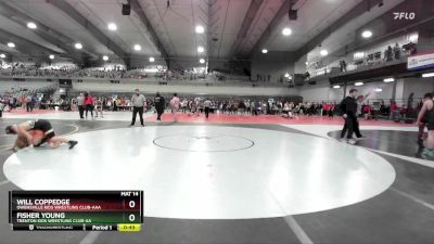 140 lbs Cons. Round 4 - Fisher Young, Trenton Kids Wrestling Club-AA vs Will Coppedge, Owensville Kids Wrestling Club-AAA