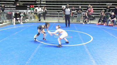 57 lbs Semifinal - Jacob Vashey, Triumph Trained vs Kayden Mays, Galloway Mustangs