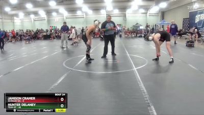 150 lbs Round 6 (8 Team) - Hunter Delaney, Team GT vs Jamison Cramer, Scanlan WA