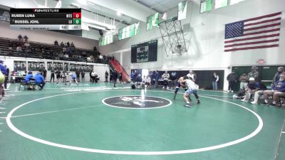 157 lbs Cons. Round 5 - Russel Johl, Los Osos vs Ruben Luna, Montclair