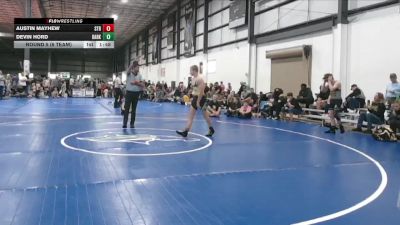 125 lbs Round 5 (6 Team) - Austin Mayhew, STAUNTON REAPER vs Devin Hord, DARKHORSE