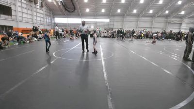 44 lbs Quarterfinals (8 Team) - Attikus Tucker, Valor Wrestling vs Jude DeWeerd, Potentially Dangerous