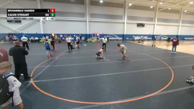 200 lbs Cons. Semi - Mohammad Hadeed, Unattached vs Calvin Stewart, Howe Wrestling School