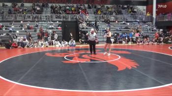 130 lbs Quarterfinal - Paige Fethke, Iowa City High vs Carly Vogel, Western Dubuque